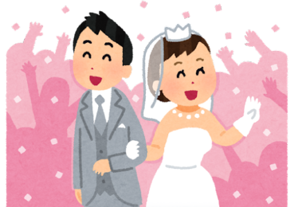 wedding syukufuku e1631585675375 - ひろゆきの嫁(植木由佳)は何者？経歴＆学歴や年齢のプロフィール！
