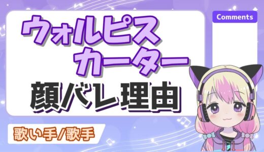 ウォルピスカーターの顔バレ理由は放送事故！性別・本名・年齢についても！