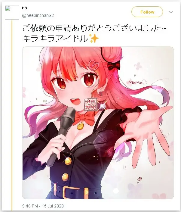猫汰つなの前世(ヌンボラ)の顔バレは超美人!転生理由や中の人の年齢は? heebin イラスト① - 猫汰つなの前世(ヌンボラ)の顔バレは超美人!転生理由や中の人の年齢は?
